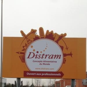 Panneau d'enseigne grand format — JMJ Com, Villeurbanne et Lyon